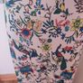 White floral peacock cold shoulders maxi dress size UK10 EU38 Postage included Image 6