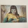 Framed Print on Canvas Lady of the Orient Image 2