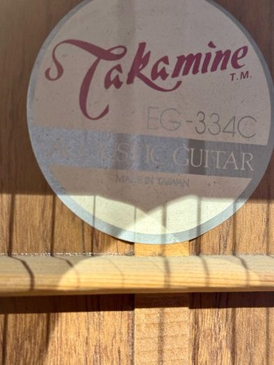 Takamine EG-334C Electro Acoustic