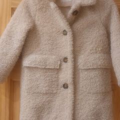 Girls Cream winter jacket