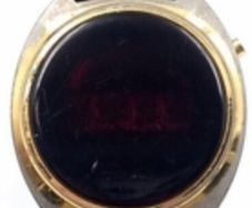 Vintage 70s ladies led watch