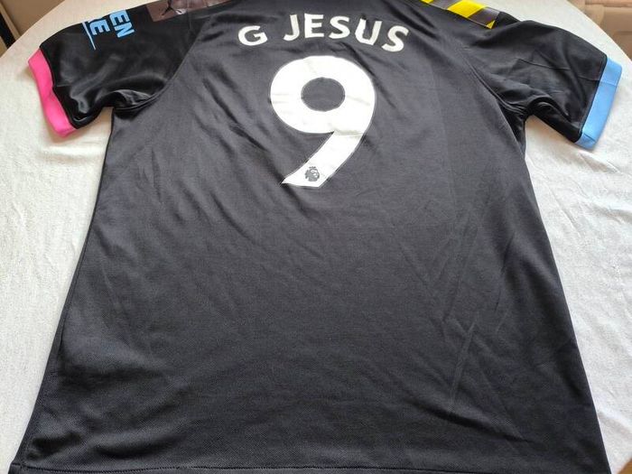 2019/20 Manchester City Gabriel Jesus 125 Years Puma Away Jersey Size XL Adults
