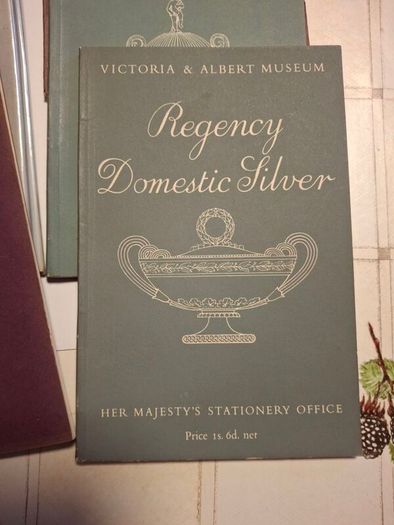 10 x Vintage1920's / 60's  Books on old silver from the 18th century