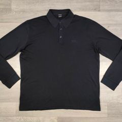 Hugo Boss Long Sleeve Polo Shirt Mens XL