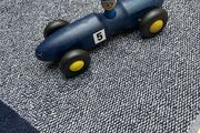 Vintage wooden racing wooden car