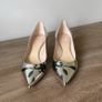 Christian Dior silver leather shoes Image 2