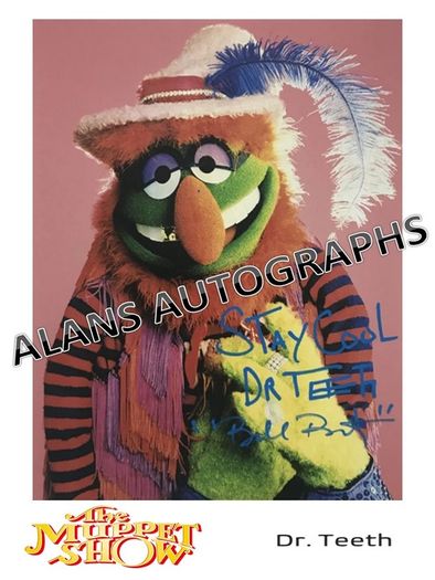 The Muppet's - Dr.Teeth -  Autograph