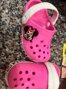 Minnie Mouse Crocs size 5C