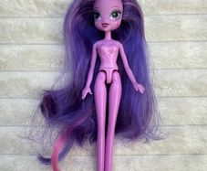 My Little Pony G4 Twilight Sparkle Original Series Equestria Girl Doll approx. 21 cm. Used Please see photos