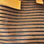 AVENE Eau Thermale tote carry bag holdall.. Black stripes with orange trim & and inner sac. IMMACULATE UNUSED & AS NEW. Image 9