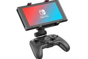 Switch Pro Controller Holder with Improved Clip, Adjustable Switch Controller Clip Compatible with Switch/OLED/Lite