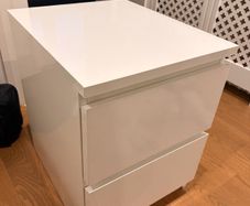 malm 2 drawer