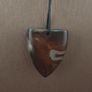 Vintage Natrual Eyes Crystalize Agate Bead Amulet Pendant Image 2