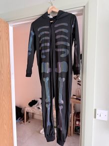 Skeleton halloween costume 10y.o.