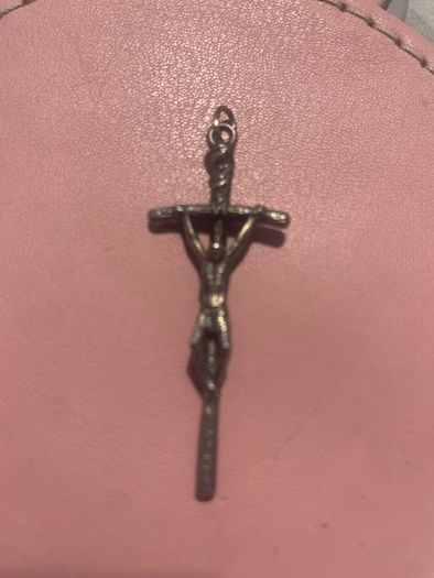 Silver Antique Crucifix Pendant