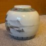 Vintage Hand painted Jingdezhen Chinese Porcelain Vase / Jar Image 2
