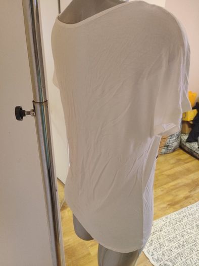 Cream tiger top size UK12 EU40 Postage included