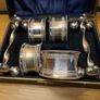 Antique Cased EPNS Silver Plate Napkin Rings & Knife Rests Set Image 8