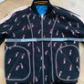 Authentic Coach 1941 reversible California Varsity Jacket in blue/black Image 3