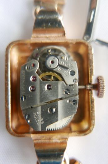 Vintage 1930s MONOR Rolled Gold Watch - Working Vintage Ladies Manual Wind Up Wrist Watch Swiss Made