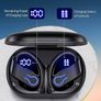 NEW SALE | Earbuds Bluetooth Headphones 120H Playtime Stereo Ear Buds Bluetooth 5.3 Dual Power Display Sports Headphones with Earhooks IPX7 Waterproof Earbuds Image 6