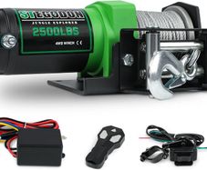 12v ATV Winch | Steel Cable | Wired and Wireless Remotes