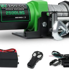 12v ATV Winch | Steel Cable | Wired and Wireless Remotes