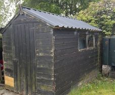 Garden shed 12x6 removed Saturday 20 June