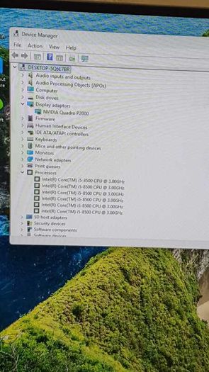 Hp 290 G2 Mt Business Pc | I5-8500 | 16gb Ram | Quadro P2000 5gb |