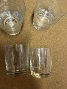 6 New Whiskey Glasses