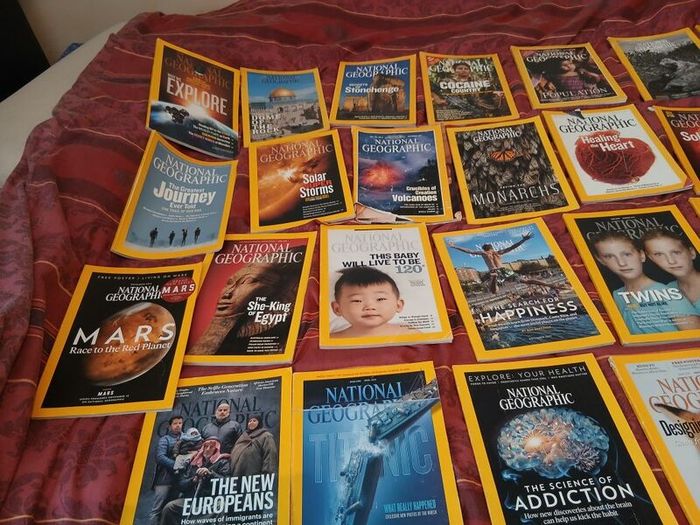 national geographic magazines