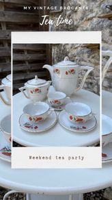 cups & saucers - vintage china