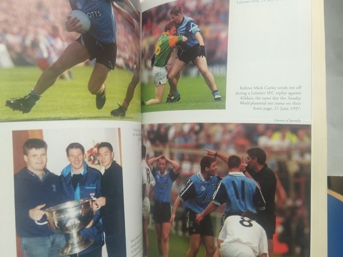 Signed Dessie Farrell autobiography