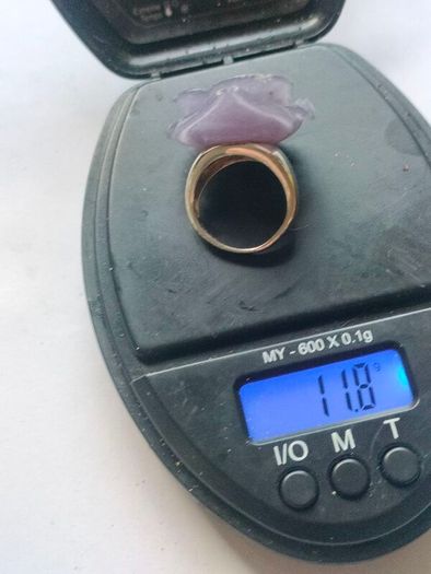 Lavender Jade Petal Sterling Silver Ring