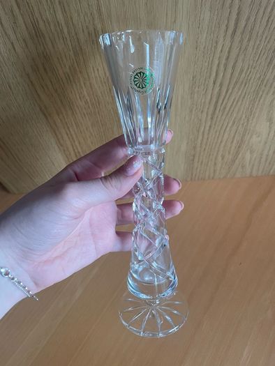 Galway Irish Crystal Footed Bud Vase Ashford