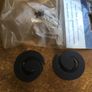 New In Packaging Pair of Wall Tie Back Hooks, Black Cast Iron Image 3