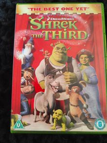 Shrek the third dvd