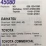 Toyota Distributor cap 45080 Image 2