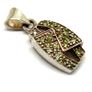 Vintage silver and peridot pendant Image 4