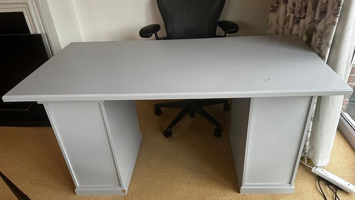 IKEA KLIMPEN Desk with 8 Drawers
