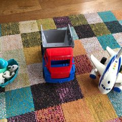 Toy plane truck and washable toys