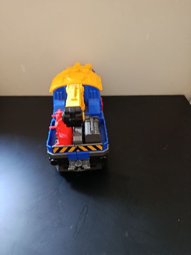 Dickie Toys Light and Sound Cargo Train with Crane