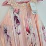 14years, Brand-New Lipsy London Pink Pleated Floral Dress Image 2