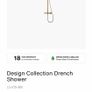 Brushed brass shower aqualla Image 2
