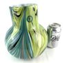 Retro German Art Glass Vase Image 8