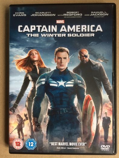 Captain America Trilogy (Marvel) Chris Evans [Movie DVD]
