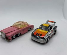 Vintage Matchbox Super  Fast Porsche 935 and Rolls Thunderbirds