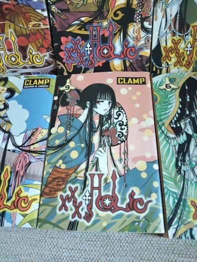Clamp Manga Books In English 1 2 3 6 8 9 xxxHolic Manga series