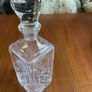 Trio of vintage glass/crystal decanters Price for all three Image 6