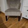 Velvet armchair Image 3